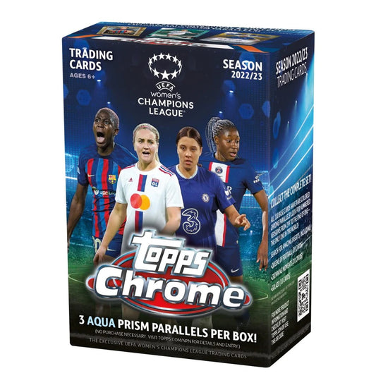 Chrome UEFA Women's Champions League Soccer Blaster - 22/23