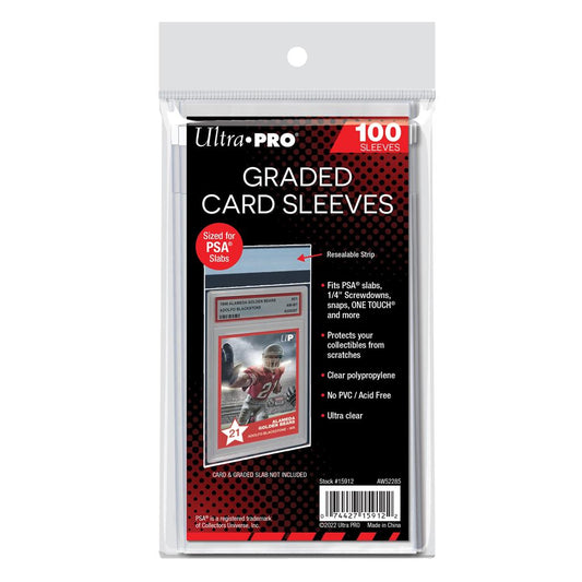 UP - Graded Card Sleeves Resealable (PSA)