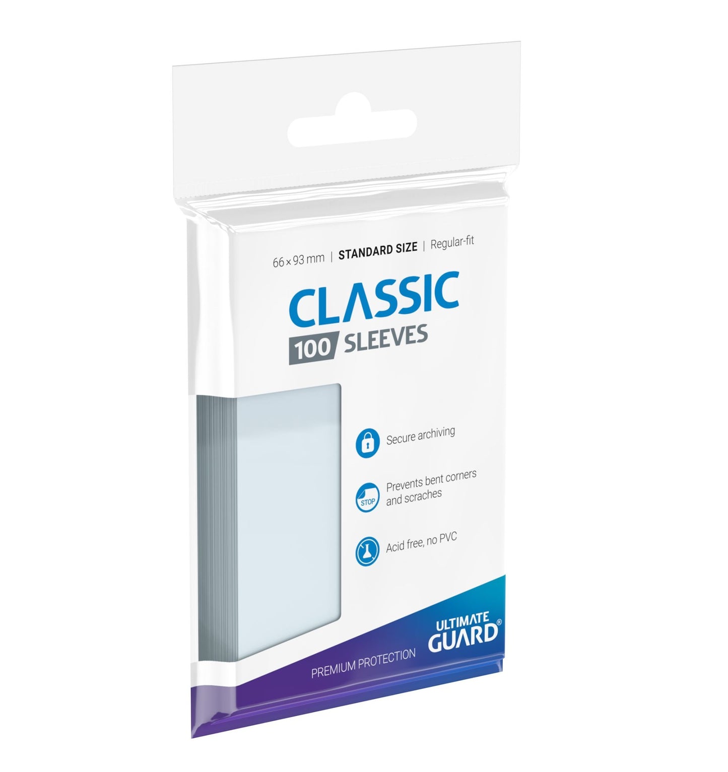 Ultimate Guard Classic Soft Sleeves Clear (100)