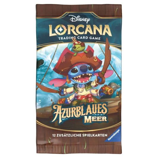 Disney Lorcana "Azurblaues Meer" - Einzelbooster